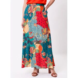 Jupes La Fiancee Du Mekong Jupe fluide longue ELSO Multicolore FR 38,FR 40,FR 42,FR 44,FR 46,FR 48,FR 52 Dames Jupes La Fiancee Du Mekong Jupe fluide longue ELSO Multicolore FR 38,FR 40,FR 42,FR 44,FR 46,FR 48,FR 52 Dames