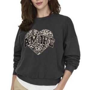 Sweat-shirt Only Lauren Gris EU S,EU M,EU L,EU XL,EU XS Dames Sweat-shirt Only Lauren Gris EU S,EU M,EU L,EU XL,EU XS Dames