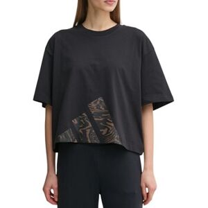 T-shirt adidas JM5886 Noir IT XXS,IT XS Dames T-shirt adidas JM5886 Noir IT XXS,IT XS Dames