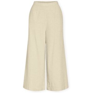 Pantalon Vila Prisilla Trousers - Super Light Natural Melange Beige FR 38,FR 40,FR 42 Dames Pantalon Vila Prisilla Trousers - Super Light Natural Melange Beige FR 38,FR 40,FR 42 Dames