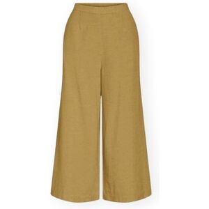 Pantalon Vila Prisilla Trousers - Amber Gold Jaune FR 38,FR 40 Dames Pantalon Vila Prisilla Trousers - Amber Gold Jaune FR 38,FR 40 Dames