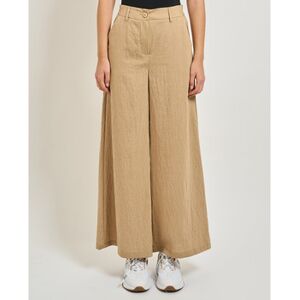 Pantalons large Yes Zee Pantalon palazzo femme Marron US L,US XS,US XXL Dames Pantalons large Yes Zee Pantalon palazzo femme Marron US L,US XS,US XXL Dames