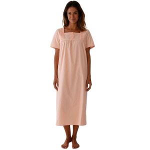Chemises de nuit Daxon by - Chemise de nuit plumetis FR 40,FR 44,FR 48 Dames Chemises de nuit Daxon by - Chemise de nuit plumetis FR 40,FR 44,FR 48 Dames
