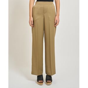 Pantalons large Markup Pantalon femme en tissu élastiqué Vert IT 42,IT 46 Dames Pantalons large Markup Pantalon femme en tissu élastiqué Vert IT 42,IT 46 Dames
