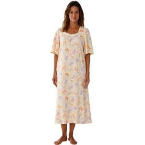 Chemises de nuit Daxon by - Chemise de nuit en jersey pur coton Multicolore Unique,FR 40,FR 44,FR 48,FR 52,FR 56,FR 60 Dames Chemises de nuit Daxon by - Chemise de nuit en jersey pur coton Multicolore Unique,FR 40,FR 44,FR 48,FR 52,FR 56,FR 60 Dames