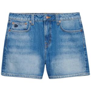Short Superdry signature Bleu US 28,US 30,US 26,US 32 Dames Short Superdry signature Bleu US 28,US 30,US 26,US 32 Dames