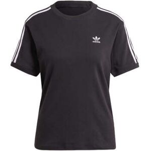 T-shirt 3 Stripes adidas - Femme - Noir T-shirt 3 Stripes adidas - Femme - Noir