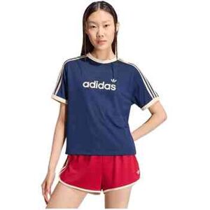 T-shirt adidas MESH TEE NINDIG/WARVAN Bleu EU M,EU XS Dames T-shirt adidas MESH TEE NINDIG/WARVAN Bleu EU M,EU XS Dames
