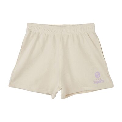 Superb BeHappy SPRBSH-2201 Short en coton beige - Shorts de sport Superb BeHappy SPRBSH-2201 Short en coton beige - Shorts de sport