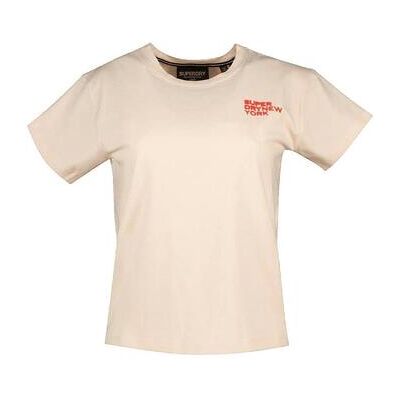 Superdry W1011374A T-shirt Rose Décontracté - T-shirt Superdry W1011374A T-shirt Rose Décontracté - T-shirt
