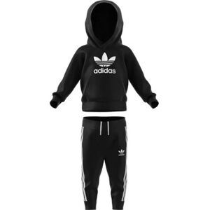 Ensembles de survêtement adidas TREFOIL HOODIE Bébé Noir 12 / 18 mois,9 / 12 mois Meisjes Ensembles de survêtement adidas TREFOIL HOODIE Bébé Noir 12 / 18 mois,9 / 12 mois Meisjes