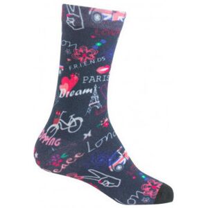 Chaussettes enfant Kindy Mi-chaussettes imprimées Paris-Londres Noir 31 / 34,36 / 40 Meisjes Chaussettes enfant Kindy Mi-chaussettes imprimées Paris-Londres Noir 31 / 34,36 / 40 Meisjes