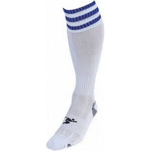 Precision Chaussettes de Football Enfants Blanc/ Bleu Royal - Football Precision Chaussettes de Football Enfants Blanc/ Bleu Royal - Football