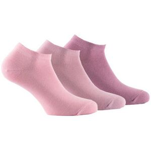 Chaussettes enfant Kindy Lot de 3 paires d'invisibles en coton camaïeux pour enfant Rose 31 / 34 Meisjes Chaussettes enfant Kindy Lot de 3 paires d'invisibles en coton camaïeux pour enfant Rose 31 / 34 Meisjes