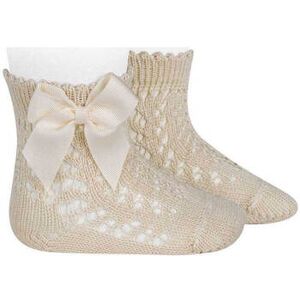 Chaussettes enfant Condor courtes coton ajourées avec noeud Beige 19 Jongens Chaussettes enfant Condor courtes coton ajourées avec noeud Beige 19 Jongens