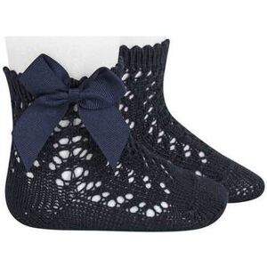 Chaussettes enfant Condor courtes coton ajourées avec noeud Marine 22 Meisjes Chaussettes enfant Condor courtes coton ajourées avec noeud Marine 22 Meisjes