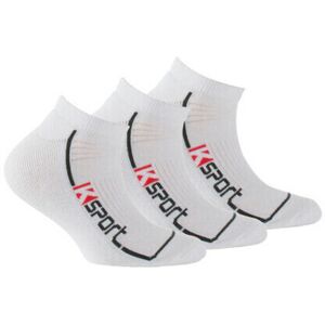 Chaussettes enfant Kindy Lot de 3 paires d'invisibles sport enfant en coton Blanc 31 / 34,36 / 40 Meisjes Chaussettes enfant Kindy Lot de 3 paires d'invisibles sport enfant en coton Blanc 31 / 34,36 / 40 Meisjes