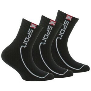 Chaussettes enfant Kindy Lot de 3 paires de chaussettes courtes sport enfant en coton Noir 31 / 34,27 / 30,36 / 40 Meisjes Chaussettes enfant Kindy Lot de 3 paires de chaussettes courtes sport enfant en coton Noir 31 / 34,27 / 30,36 / 40 Meisjes