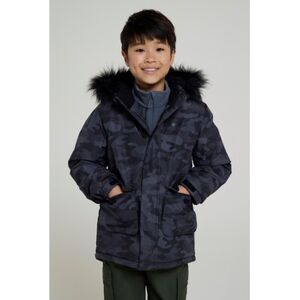 Veste enfant camouflage imperméable - Noir - Taille 2-3 ans Veste enfant camouflage imperméable - Noir - Taille 2-3 ans