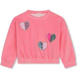 Sweat-shirt Rose en Velours Billieblush Enfants - Sweatshirt Sweat-shirt Rose en Velours Billieblush Enfants - Sweatshirt
