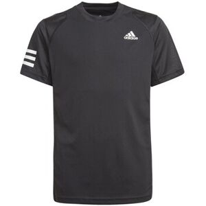 T-shirt de tennis noir Adidas GK8179 - Performance toute l'année T-shirt de tennis noir Adidas GK8179 - Performance toute l'année