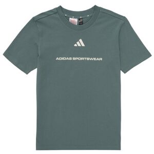 T-shirt enfant adidas adidas Boys Slogan Single Jersey T-Shirt Kids Vert 11 / 12 ans,9 / 10 ans,15 / 16 ans Jongens T-shirt enfant adidas adidas Boys Slogan Single Jersey T-Shirt Kids Vert 11 / 12 ans,9 / 10 ans,15 / 16 ans Jongens