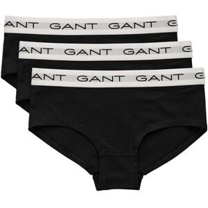 Slips Gant Fille Slip Paquet de 3 Noir 5 / 6 ans Meisjes Slips Gant Fille Slip Paquet de 3 Noir 5 / 6 ans Meisjes