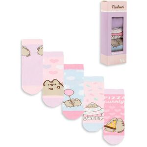 Chaussettes enfant Pusheen Sweet Pizza Party Chaussettes mollet Lot de 5 Multicolore 31 / 34 Meisjes Chaussettes enfant Pusheen Sweet Pizza Party Chaussettes mollet Lot de 5 Multicolore 31 / 34 Meisjes
