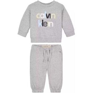 Ensembles enfant Calvin Klein Jeans - Gris 6 mois,9 mois,18 mois,2 ans,4 ans Jongens Ensembles enfant Calvin Klein Jeans - Gris 6 mois,9 mois,18 mois,2 ans,4 ans Jongens