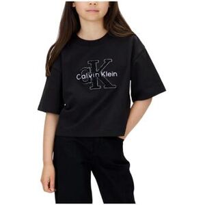 T-shirt enfant Calvin Klein Jeans IG0IG03031BEH Noir 4 ans,6 ans,8 ans,10 ans,12 ans,14 ans,16 ans Meisjes T-shirt enfant Calvin Klein Jeans IG0IG03031BEH Noir 4 ans,6 ans,8 ans,10 ans,12 ans,14 ans,16 ans Meisjes