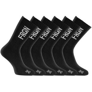 Chaussettes enfant Freegun Lot de 6 paires de tennis enfant modèle FRGN Noir 31 / 34,35 / 38 Jongens Chaussettes enfant Freegun Lot de 6 paires de tennis enfant modèle FRGN Noir 31 / 34,35 / 38 Jongens