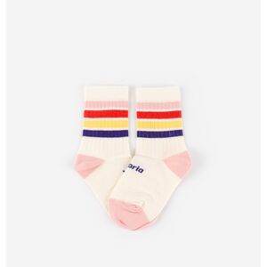 Chaussettes enfant Victoria THINGS CHAUSSETTE COTON RAYURES 9226330 Rose 24 / 29,31 / 34,22 / 24 Meisjes Chaussettes enfant Victoria THINGS CHAUSSETTE COTON RAYURES 9226330 Rose 24 / 29,31 / 34,22 / 24 Meisjes