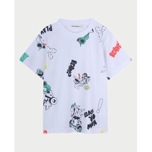 T-shirt enfant Billieblush T-shirt en jersey pour enfants Blanc 4 ans,8 ans Jongens T-shirt enfant Billieblush T-shirt en jersey pour enfants Blanc 4 ans,8 ans Jongens