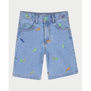 Short enfant Billieblush Bermuda Denim Requins Brodés Bleu 6 ans,8 ans Jongens Short enfant Billieblush Bermuda Denim Requins Brodés Bleu 6 ans,8 ans Jongens