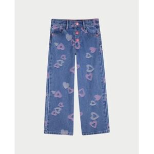 Jeans enfant Billieblush Pantalon Denim Jacquard Coupe Droite Bleu 2 ans,3 ans,4 ans,6 ans,8 ans,10 ans Meisjes Jeans enfant Billieblush Pantalon Denim Jacquard Coupe Droite Bleu 2 ans,3 ans,4 ans,6 ans,8 ans,10 ans Meisjes