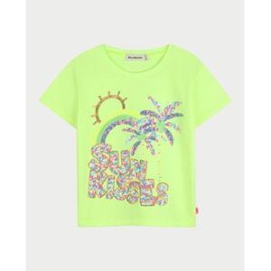 T-shirt enfant Billieblush T-shirt Jersey Paillettes Coupe Confort Jaune 2 ans,4 ans,8 ans,10 ans Meisjes T-shirt enfant Billieblush T-shirt Jersey Paillettes Coupe Confort Jaune 2 ans,4 ans,8 ans,10 ans Meisjes