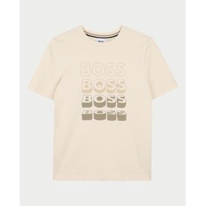 T-shirt enfant BOSS T-shirt garçon avec imprimé logo Beige 4 ans,6 ans,8 ans,10 ans,12 ans Jongens T-shirt enfant BOSS T-shirt garçon avec imprimé logo Beige 4 ans,6 ans,8 ans,10 ans,12 ans Jongens