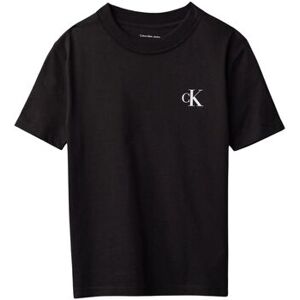T-shirt enfant Calvin Klein Jeans CHEST MONO LOGO SS T-SHIRT Noir 4 ans,6 ans,10 ans Jongens T-shirt enfant Calvin Klein Jeans CHEST MONO LOGO SS T-SHIRT Noir 4 ans,6 ans,10 ans Jongens