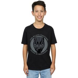 T-shirt enfant Black Panther Made In Wakanda Noir 12 ans,5 / 6 ans,7 / 8 ans Jongens T-shirt enfant Black Panther Made In Wakanda Noir 12 ans,5 / 6 ans,7 / 8 ans Jongens