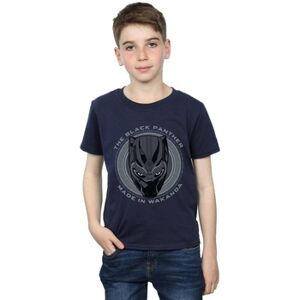 T-shirt enfant Black Panther Made In Wakanda Bleu 12 ans,5 / 6 ans,7 / 8 ans Jongens T-shirt enfant Black Panther Made In Wakanda Bleu 12 ans,5 / 6 ans,7 / 8 ans Jongens