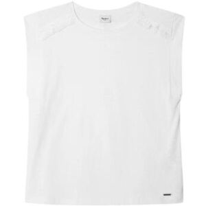 Debardeur enfant Pepe jeans PG5000055 800 Blanc 6 ans,8 ans,10 ans,12 ans,14 ans,16 ans Meisjes Debardeur enfant Pepe jeans PG5000055 800 Blanc 6 ans,8 ans,10 ans,12 ans,14 ans,16 ans Meisjes