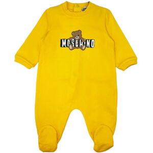 Bodys Moschino mut04p Jaune 3 / 6 mois,0 / 3 mois Jongens Bodys Moschino mut04p Jaune 3 / 6 mois,0 / 3 mois Jongens