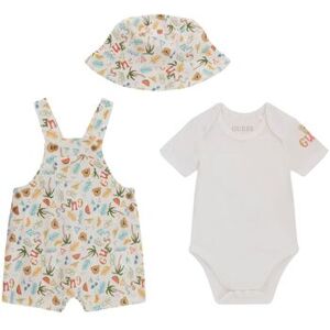 Ensembles enfant Guess SET HAT+SS BODY+ROMPER Blanc 3 / 6 mois,6 / 9 mois Jongens Ensembles enfant Guess SET HAT+SS BODY+ROMPER Blanc 3 / 6 mois,6 / 9 mois Jongens