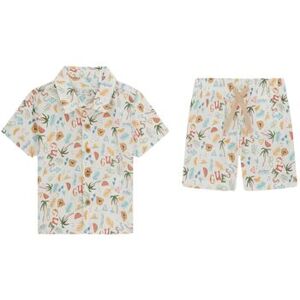 Ensembles enfant Guess SET CO BLEND SS SHIRT+SHORTS 6 / 9 mois,18 mois Jongens Ensembles enfant Guess SET CO BLEND SS SHIRT+SHORTS 6 / 9 mois,18 mois Jongens