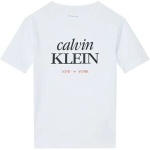 T-shirt enfant Calvin Klein Jeans LOGO SS T-SHIRT Blanc 4 ans,6 ans,8 ans,12 ans,14 ans,16 ans Jongens T-shirt enfant Calvin Klein Jeans LOGO SS T-SHIRT Blanc 4 ans,6 ans,8 ans,12 ans,14 ans,16 ans Jongens