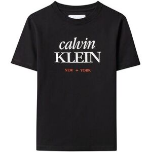 T-shirt enfant Calvin Klein Jeans LOGO SS T-SHIRT Noir 8 ans,12 ans,14 ans,16 ans Jongens T-shirt enfant Calvin Klein Jeans LOGO SS T-SHIRT Noir 8 ans,12 ans,14 ans,16 ans Jongens