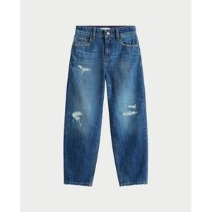 Pantalons large Tommy Hilfiger Jean fille 5 poches Bleu 8 ans,10 ans,12 ans,16 ans Meisjes Pantalons large Tommy Hilfiger Jean fille 5 poches Bleu 8 ans,10 ans,12 ans,16 ans Meisjes