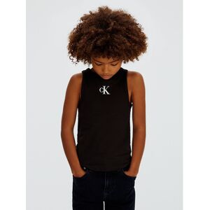 Debardeur enfant Calvin Klein Jeans LVCKSJB10G Noir 8 ans,10 ans,12 ans Meisjes Debardeur enfant Calvin Klein Jeans LVCKSJB10G Noir 8 ans,10 ans,12 ans Meisjes