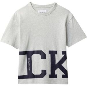 T-shirt enfant Calvin Klein Jeans VARSITY SS T-SHIRT Gris 8 ans,12 ans,14 ans,16 ans Jongens T-shirt enfant Calvin Klein Jeans VARSITY SS T-SHIRT Gris 8 ans,12 ans,14 ans,16 ans Jongens