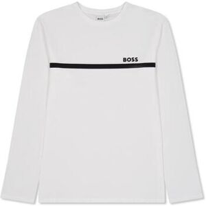 T-shirt enfant BOSS GT17030 Blanc 10 ans,12 ans,14 ans,16 ans Meisjes T-shirt enfant BOSS GT17030 Blanc 10 ans,12 ans,14 ans,16 ans Meisjes